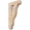 Ekena Millwork Funston Arts & Crafts Smooth Bracket, Douglas Fir, 3 1/2"W x 16"D x 28"H BKT04X16X28FST03SDF - alternate 1